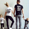 Image of Trendy Family Matching Outfits For Daddy, Mommy and Kids