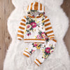 Image of Cute Swag Floral Hooded Set