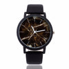 Image of Marble Floor British-Style Leather Watch FREE Offer!