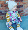 Image of Cute Swag Floral Hooded Set