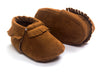Image of Stylish and Comfy Suede Leather Newborn Footwear