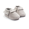 Image of Stylish and Comfy Suede Leather Newborn Footwear
