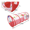 Image of 3 in 1 Portable Pop up Playhouse