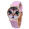 Image of Big-Eyes Cute Cat Watch