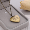 Image of I Love You Carved Heart-Secret Love Locket Necklace Offer!
