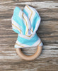 Image of Handmade Wooden Natural Baby Teething Ring