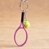 Image of Mini Tennis Racket Pendant Keychain