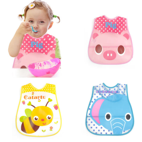Cute and Trendy Waterproof Baby Bibs & Burp Cloths