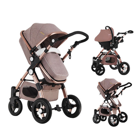 3-in-1 Prestige Baby Stroller with Car Seat Travel System