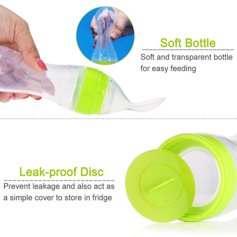 Food Dispensing Spoon-Feeding Bottle 120ml