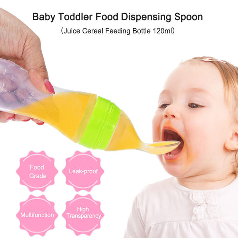 Food Dispensing Spoon-Feeding Bottle 120ml