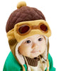 Image of Adorable Aviator Inspired Baby Beanie Hat