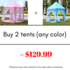 Image of Elegant Multi-purpose Castle Play Tent