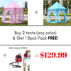 Image of Elegant Multi-purpose Castle Play Tent