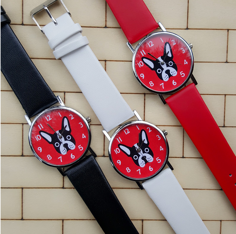 Cute Dog Fashion Wrist Watch