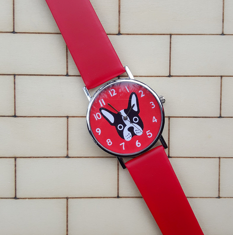 Cute Dog Fashion Wrist Watch