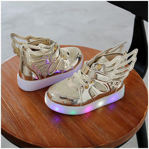 Luminous Flying Wing Light-Up Sneakers