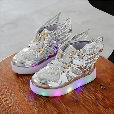Luminous Flying Wing Light-Up Sneakers