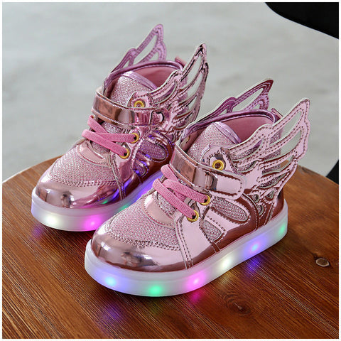 Luminous Flying Wing Light-Up Sneakers