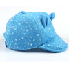 Image of Cute Baby Cartoon Cat Hat Kids Baseball Cap