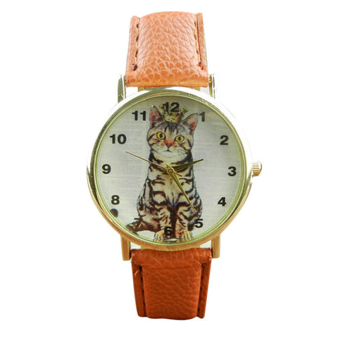 Curious Crown Cat Watch - UNMATCHED MARKET