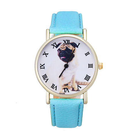 Pug Fashion Watch