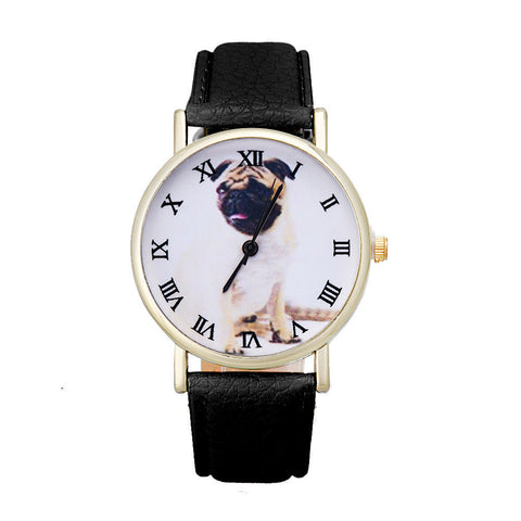 Pug Fashion Watch