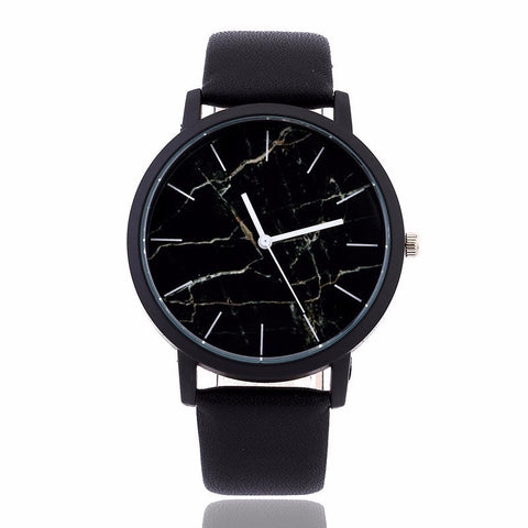Marble Floor British-Style Leather Watch FREE Offer!
