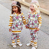 Image of Cute Swag Floral Hooded Set