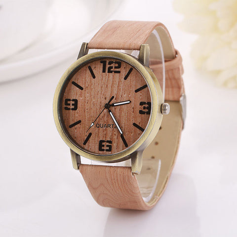 Vintage Wooden Watch