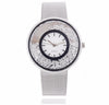 Image of Crystal Rhinestone Stainless Mesh Strap Watch
