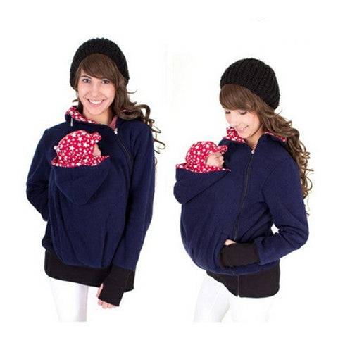Kangaroo Maternity Coat-Hoodie for Baby