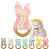 Image of Handmade Wooden Natural Baby Teething Ring