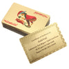 Image of 24K Gold Plated Playing Cards - with Certificate