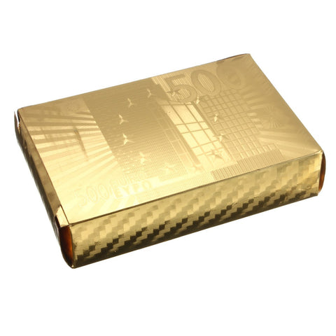 24K Gold Plated Playing Cards - with Certificate