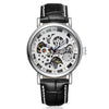 Image of Luxury Leather Automatic Mechanical Watch - The Skeleton Series