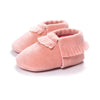 Image of Stylish and Comfy Suede Leather Newborn Footwear