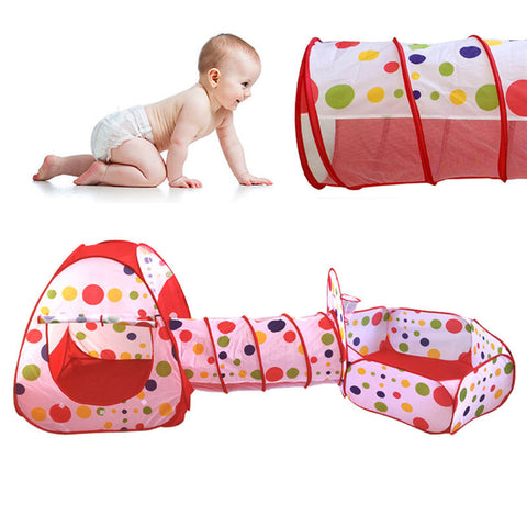 3 in 1 Portable Pop up Playhouse