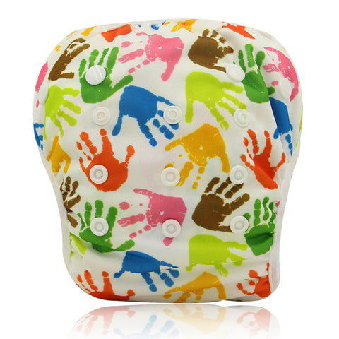 Unisex One Size Adjustable Waterproof Swimming Diapers