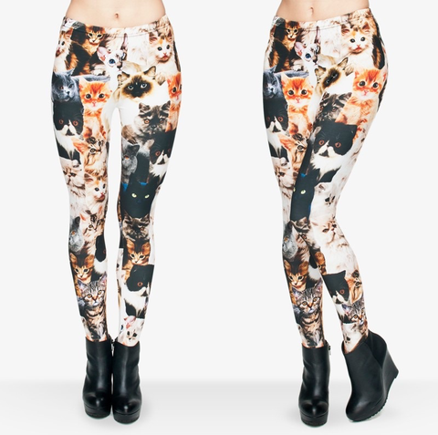 Cat-Inspired Lover Leggings