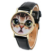 Image of Big-Eyes Cute Cat Watch
