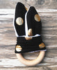 Image of Handmade Wooden Natural Baby Teething Ring