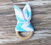 Image of Handmade Wooden Natural Baby Teething Ring