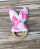 Image of Handmade Wooden Natural Baby Teething Ring