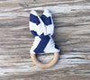 Image of Handmade Wooden Natural Baby Teething Ring