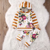 Image of Cute Swag Floral Hooded Set