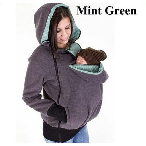 Kangaroo Maternity Coat-Hoodie for Baby