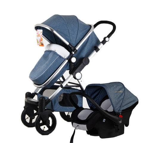 3-in-1 Prestige Baby Stroller with Car Seat Travel System