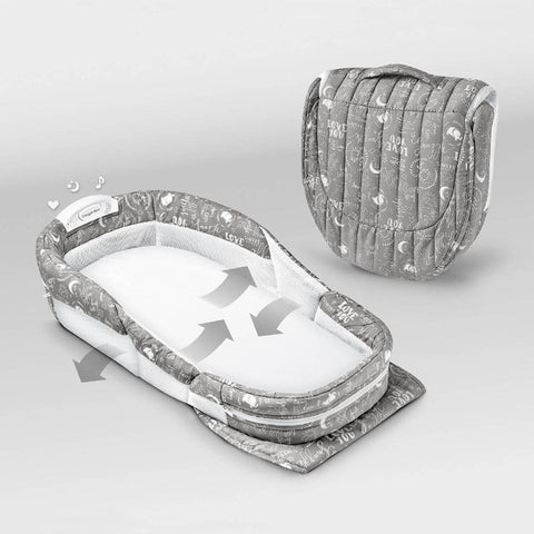 Baby Bed With Pillow Portable/Foldable Crib With Newborn