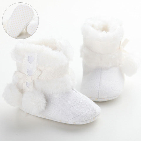 Cute Fashion  Non-slip Winter Boots for Baby Girl